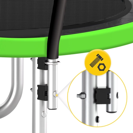 PRO kerti trambulin gyermekeknek, 312 cm, 10 láb