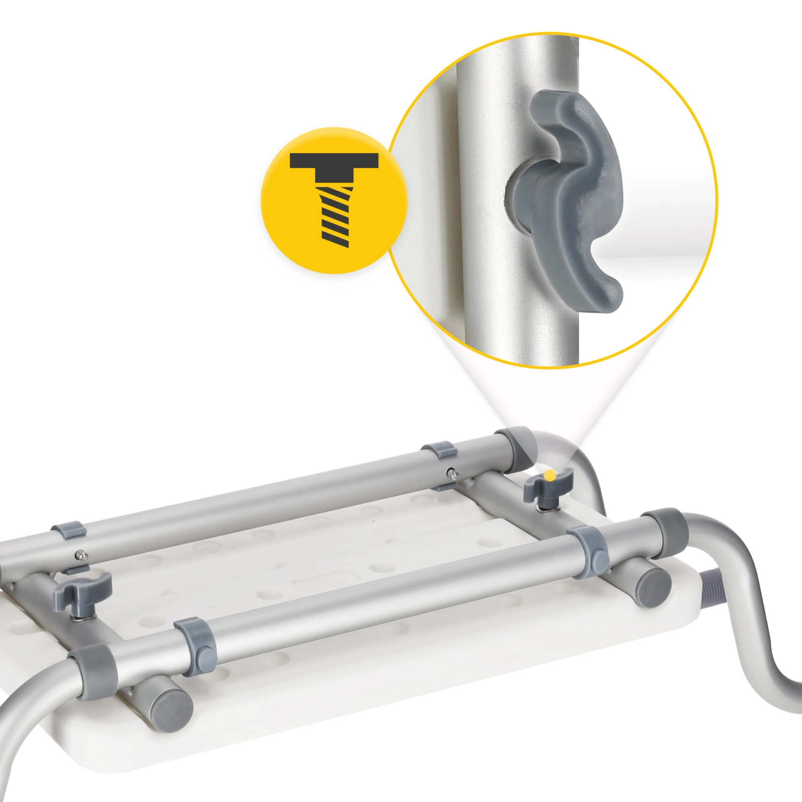 lawka do wanny wglebna regulowana