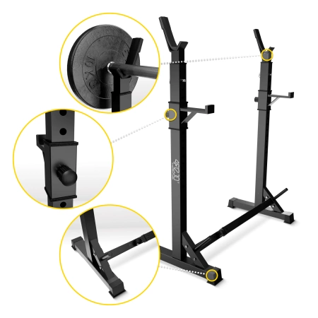 PRO állítható súlyzórúd tartó állvány