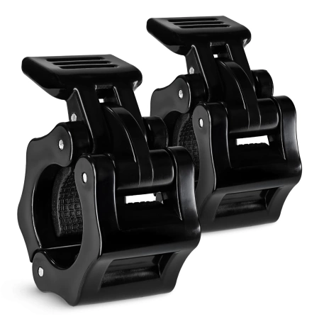 QR gyorskioldó bilincsek 25 mm-es nyakhoz, 2 db - fekete