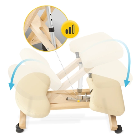 PURE térdeplőszék, bézs