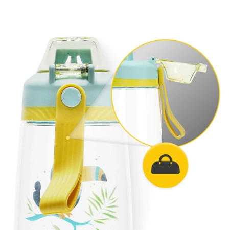 Gyermek kulacs, tukános minta, 550 ml