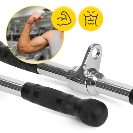 Forgatható egyenes kétkezes fogantyú, 54 cm