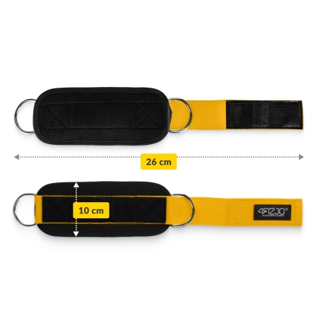 Bokapánt kábelgéphez, 2 db, sárga