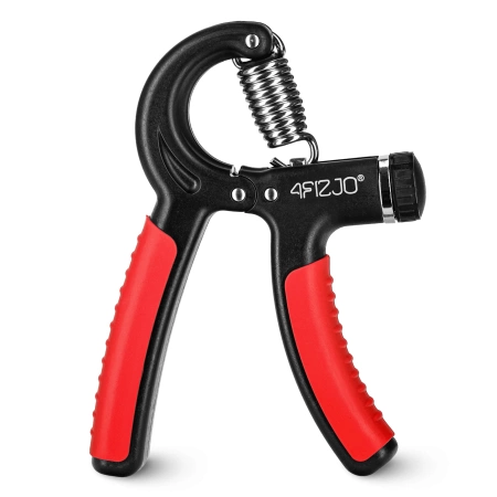 Állítható szilikon marokerősítő, fekete