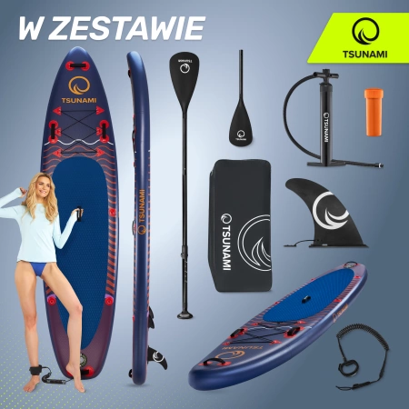 TSUNAMI SUP deszka, 350 cm, T05