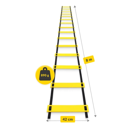 Koordinációs, taktikai létra, 8 m