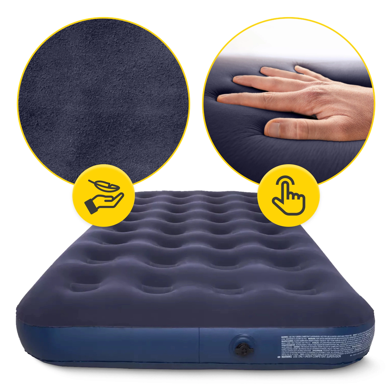 materac dmuchany jednoosobowy