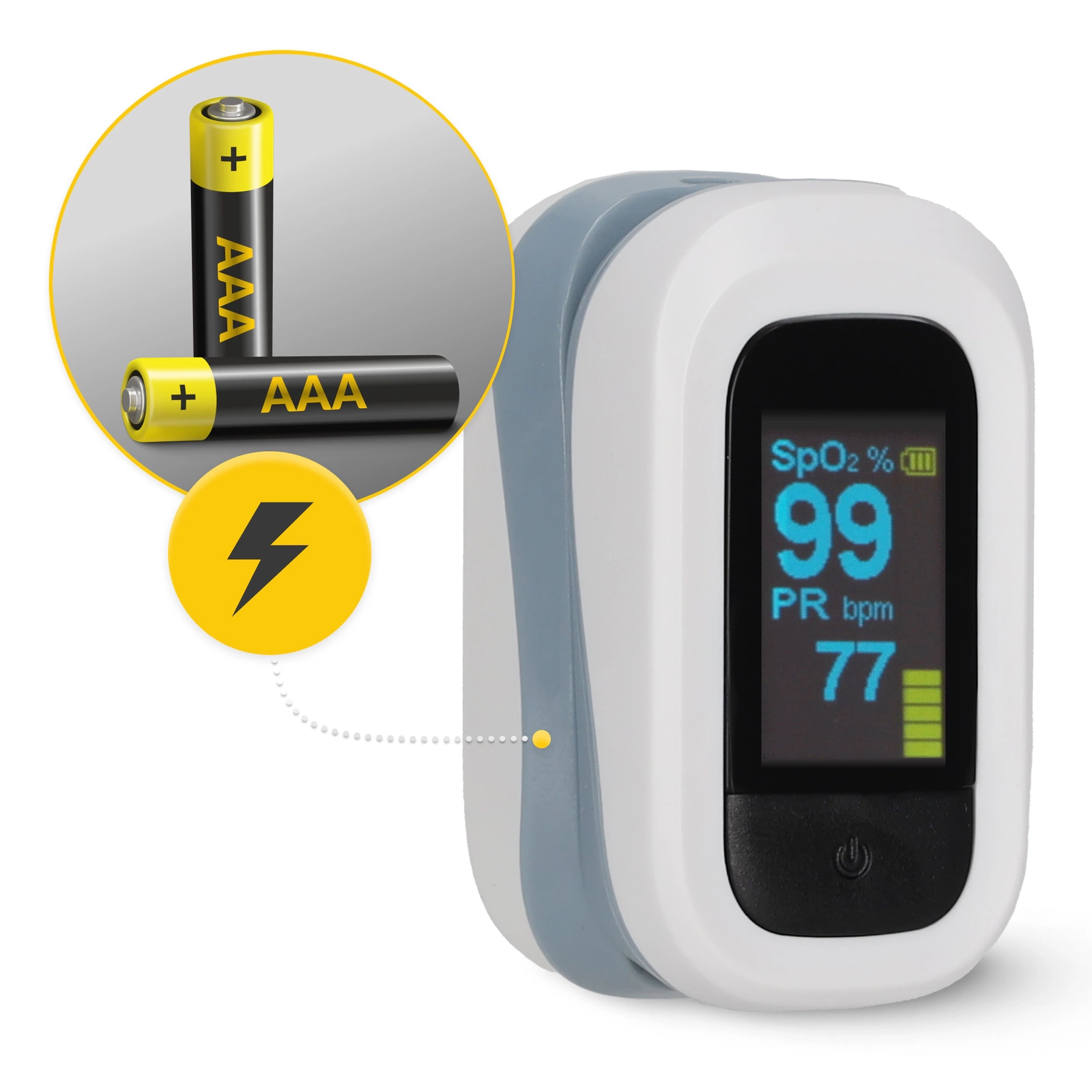 pulsoksymetr napalcowy