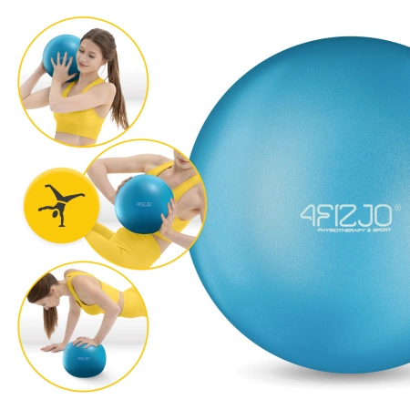 Pilates labda, 22 cm, kék
