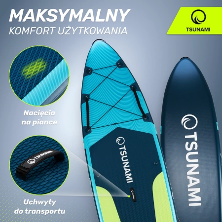 TSUNAMI PRO SUP deszka, 350 cm, T14