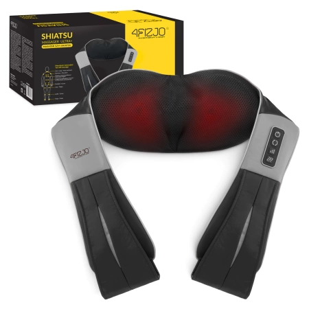 SHIATSU ULTRA+ nyak- és nyakmasszírozó, szürke