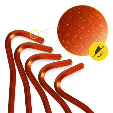 Alumínium sátorcövek, 10 db