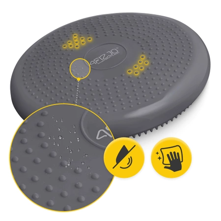 PRO+ szenzomotoros párna, 33 cm, szürke