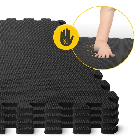 PUZZLE habszivacs védőszőnyeg, 60 x 60 cm, 4 db