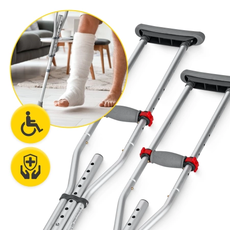 PRO állítható ortopédiai mankók kék