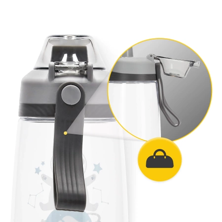 Gyerek kulacs, mackós minta, 550 ml