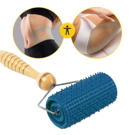 Lyapko 5,0 többtűs masszázshenger, nikkelmentes, fekete