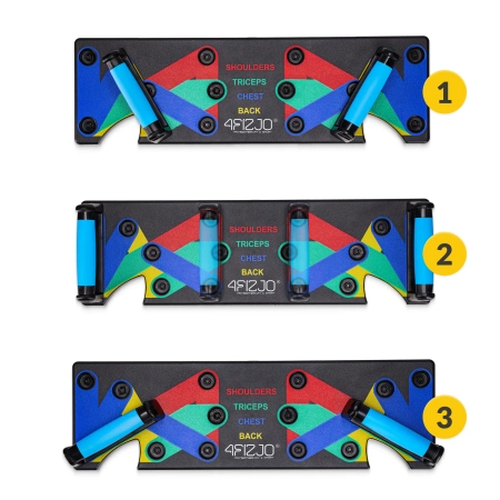 Fogantyús fekvőtámasz edzőtábla