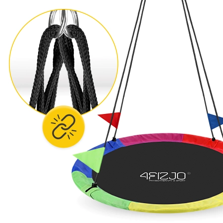 Kerti gyerek fészekhinta, XL, 110 cm