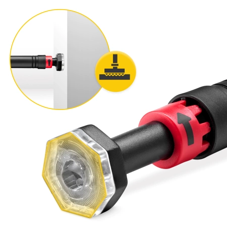 Feszítőrúdas húzódzkodó rúd, piros