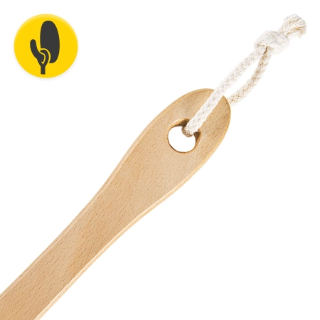 Hosszú, kemény fürdő- és masszázskefe