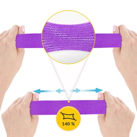 Kineziológiai tapasz Kinesio Tape, 5 m x 5 cm