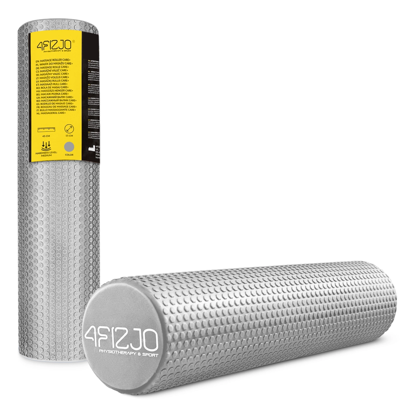 roller do masazu z wypustkami pentagram 60cm care+ walek