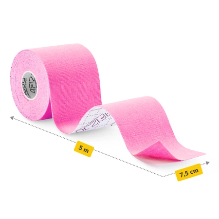 Kineziológiai tapasz Kinesio Tape, 7,5 cm x 5 m