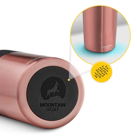 Mountain Goat TRAVEL termobögre, 400 ml, rózsaszín