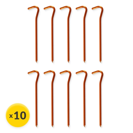 Alumínium sátorcövek, 10 db