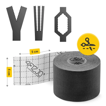 Kineziológiai tapasz Kinesio Tape, 5 m x 5 cm