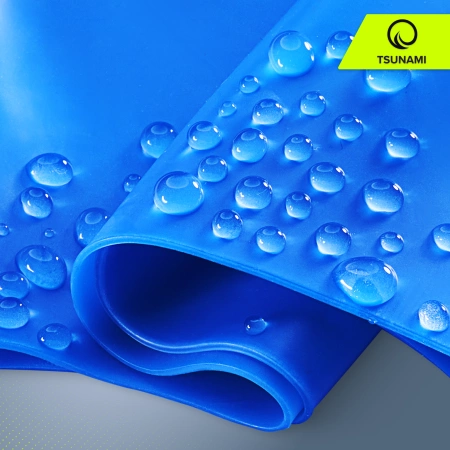 TSUNAMI PRO unisex úszósapka, kék