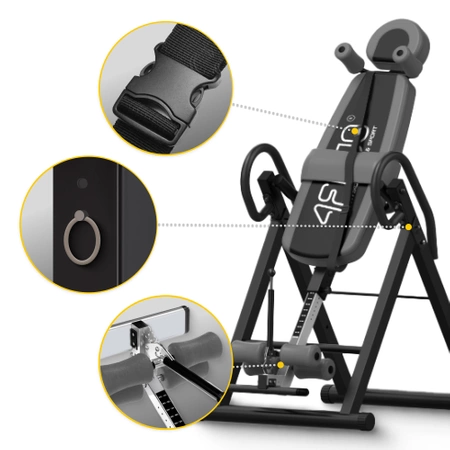 Gerincnyújtó pad, szürke