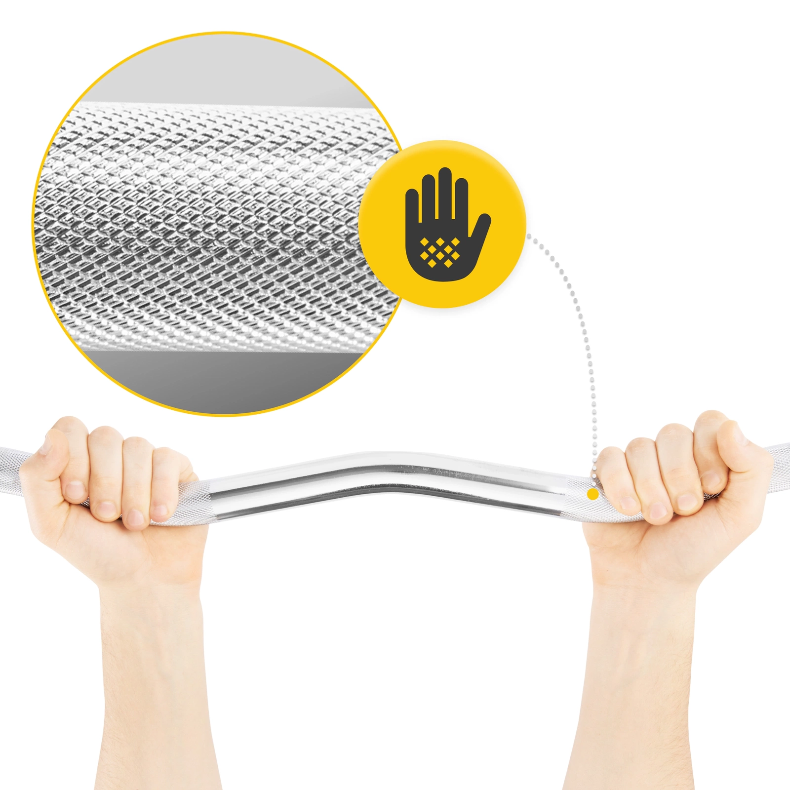 zestaw kulturystyczny zeliwny gryf prosty