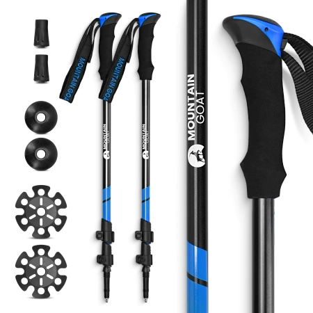 Mountain Goat PEAK+ nordic walking túrabot, kék
