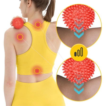 SPIKE+ tüskés masszázslabda, 7 cm