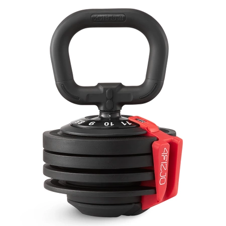 PREMIUM állítható súlyú kettlebell, 2-12 kg