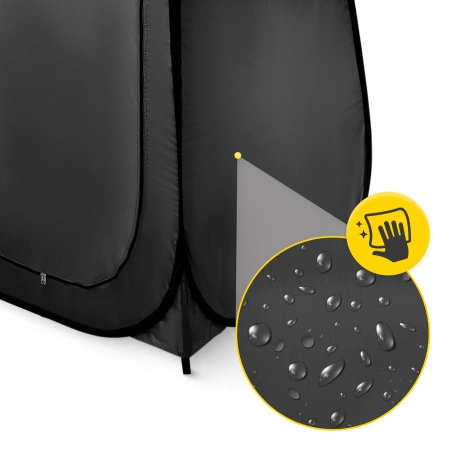 Mountain Goat fekete turista öltöző sátor