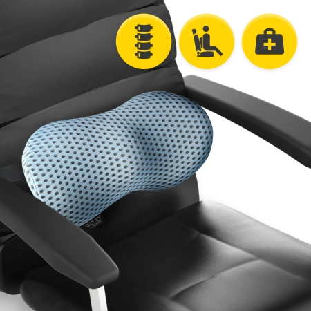 Ortopéd ágyékpárna, kék