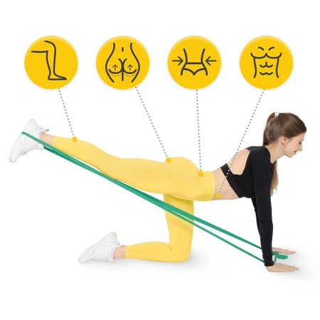 FLAT BAND rehabilitációs szalag, 5-8 kg