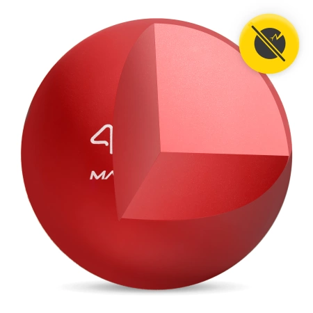 Lacrosse Massage Ball masszázslabda, piros
