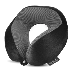Patkó alakú utazópárna, fekete