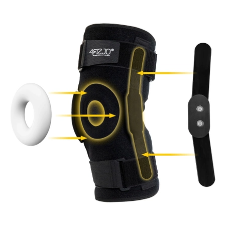 Térdkalács-stabilizátorral ellátott térdrögzítő, L