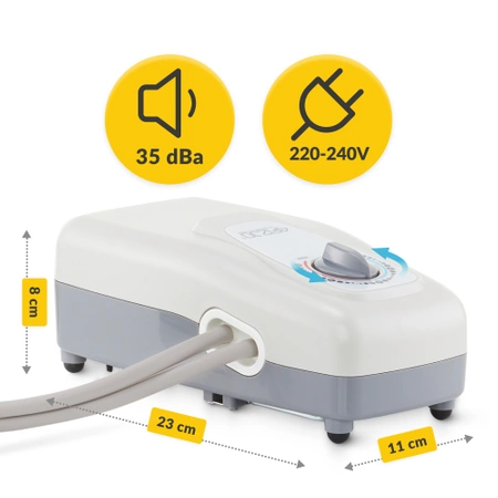 STD antidecubitus matrac pumpával