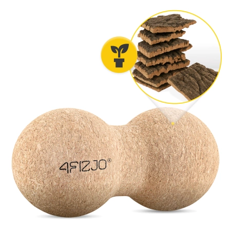 Parafa dupla masszázslabda, 13,5 cm