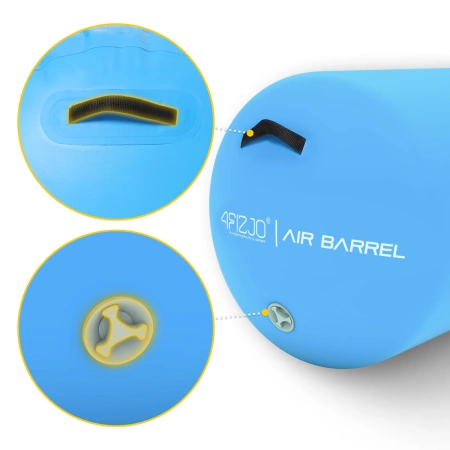 AIR BARREL felfújható tornahenger, 75 cm, kék