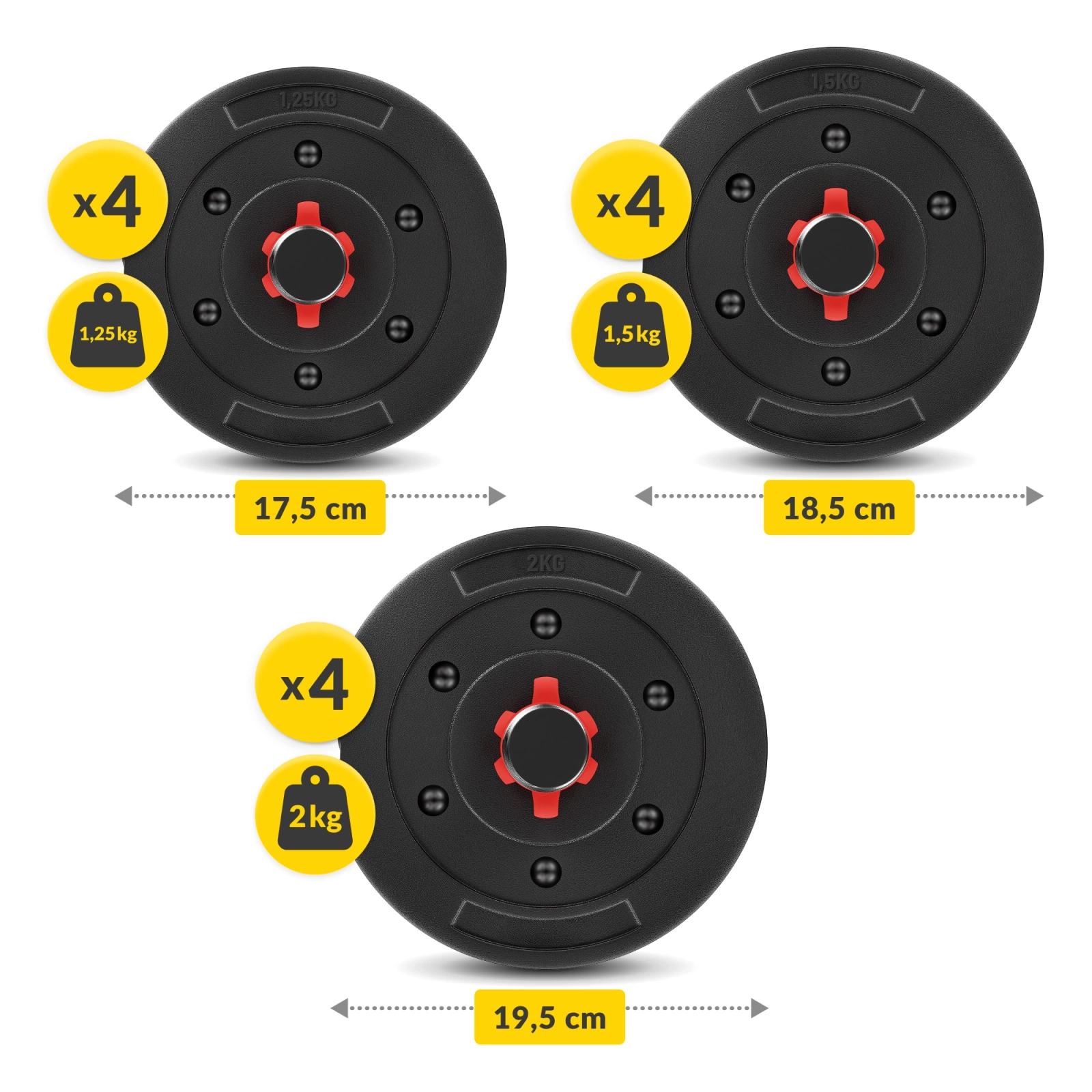 sztanga hantle zestaw