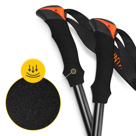 Mountain Goat PEAK+ nordic walking túrabot, narancssárga