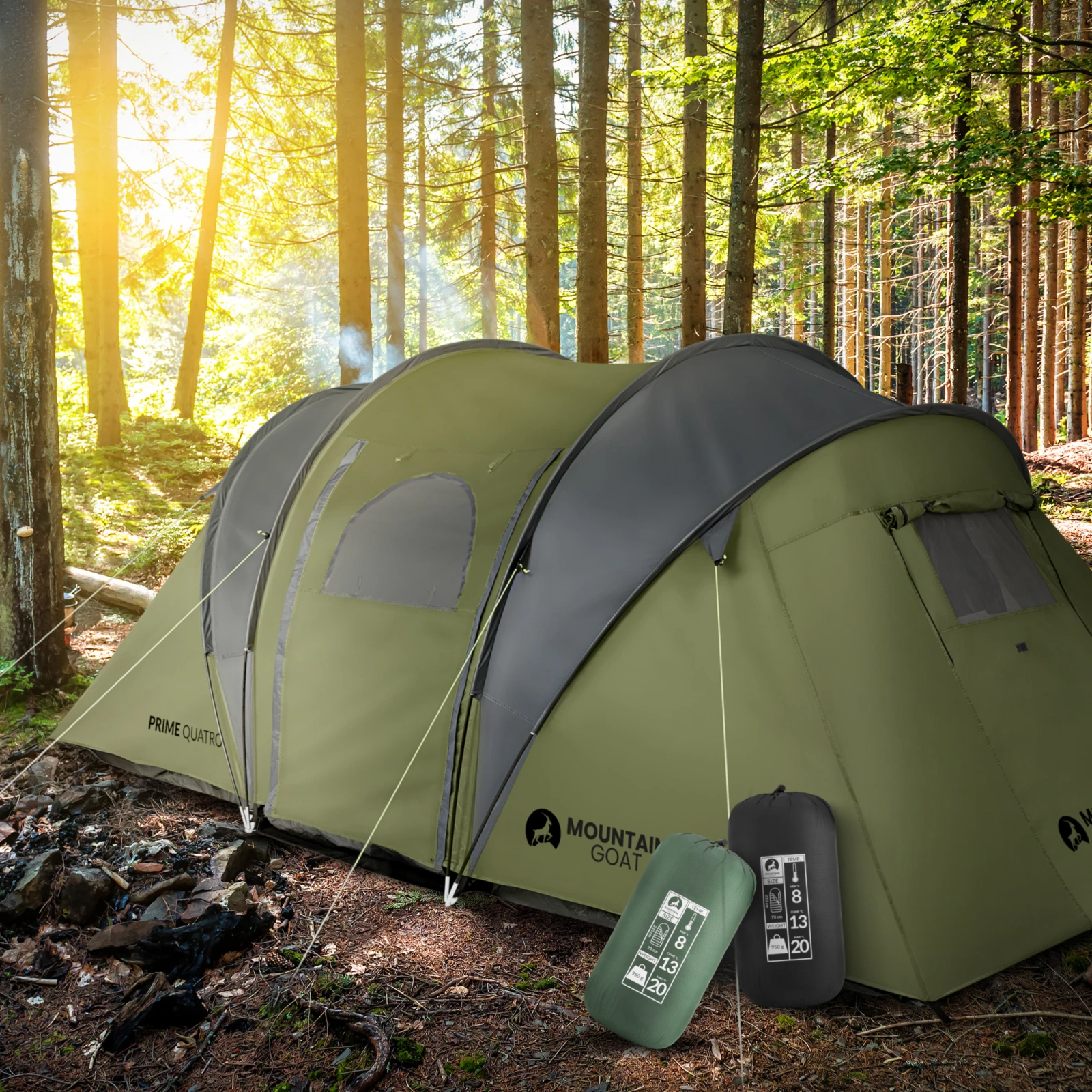 namiot turystyczny lekki z przedsionkiem